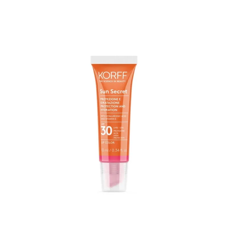 Korff Sun Secret Lip Protection and Moisturising SPF 30 Colour 02 Raspberry 10 ml — preț și oferte