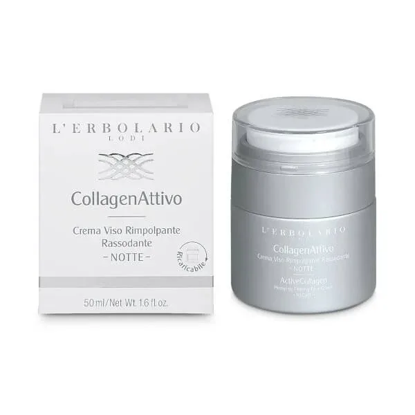 L'Erbolario CollagenAttivo - Tratament facial de noapte tonic și ferm, 50 ml — preț și oferte