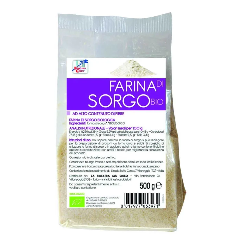 FĂINĂ ORGANICĂ DE SORG 500G — preț și oferte