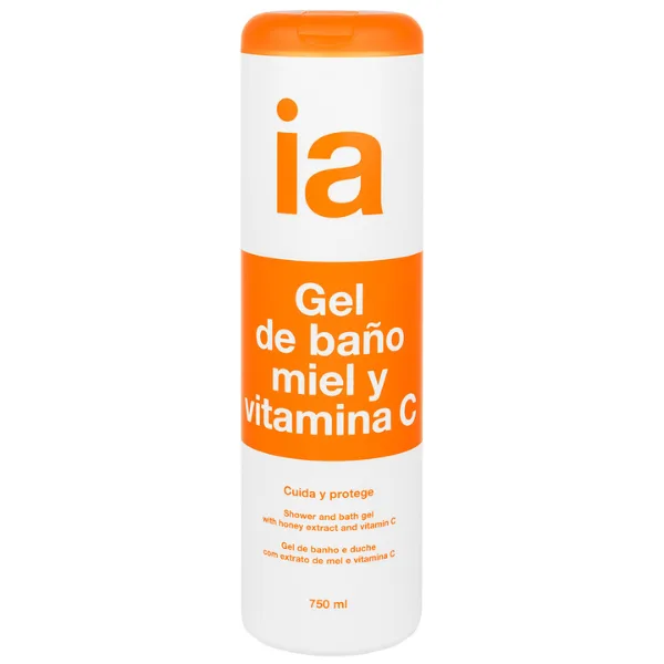 Gel de dus miere si Vitamina C, Interapothek | 750 ml — preț și oferte