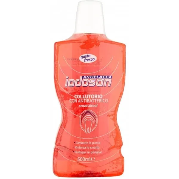 APĂ DE GURĂ IODOSAN 500ML.CU ANTIBACTERIAN FĂRĂ ALCOOL — preț și oferte