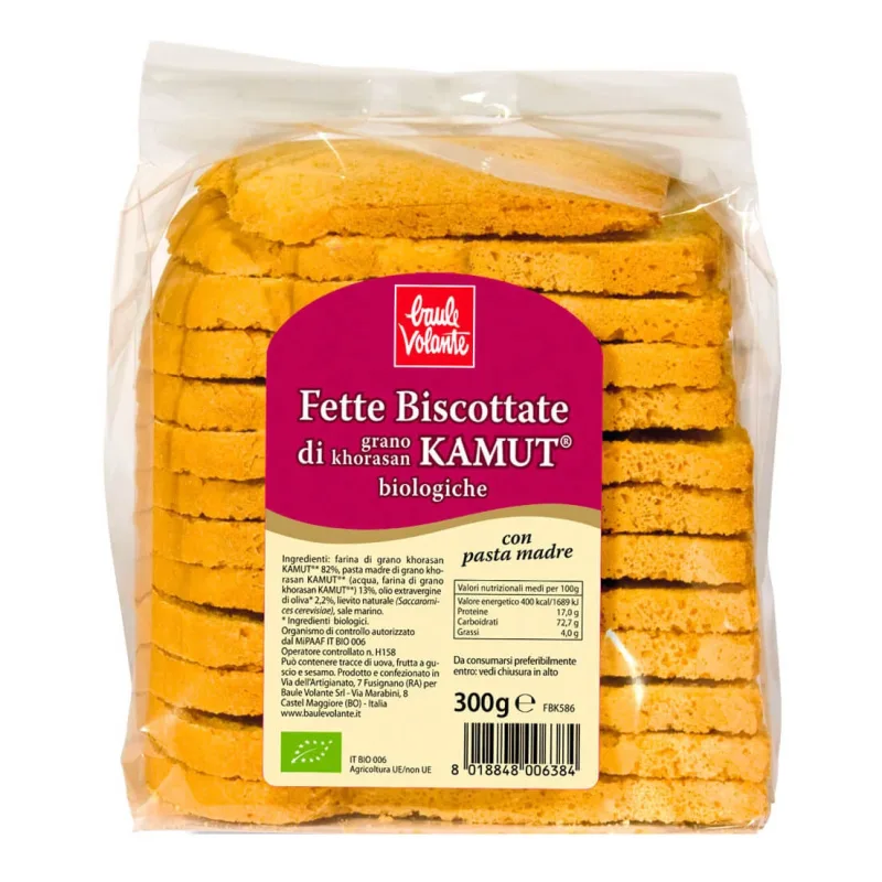 FELII DE BISCUIȚI KAMUT 300G BAULE — preț și oferte
