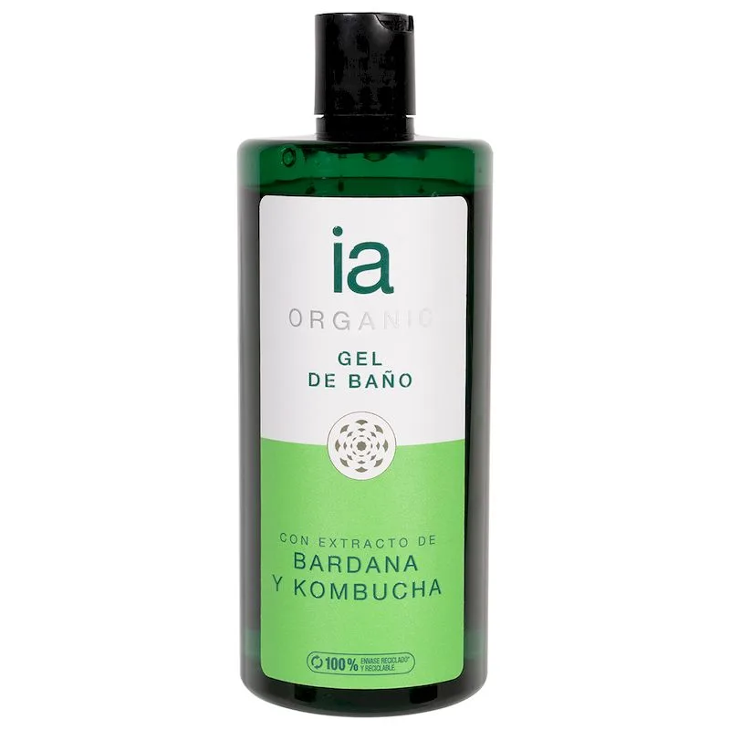 Gel de dus Organic, cu extract de brusture si kombucha, Interapothek | 750 ml — preț și oferte
