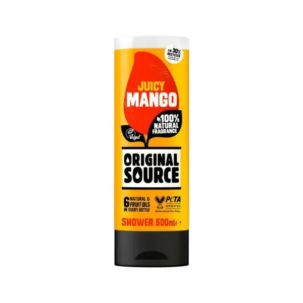Gel de dus ORIGINAL SOURCE Juicy Mango, Luksja | 500 ml LUKSJA INFINITY — preț și oferte