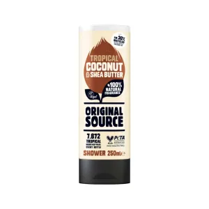 Gel de dus ORIGINAL SOURCE Tropical cocos si unt shea, Luksja | 500 ml