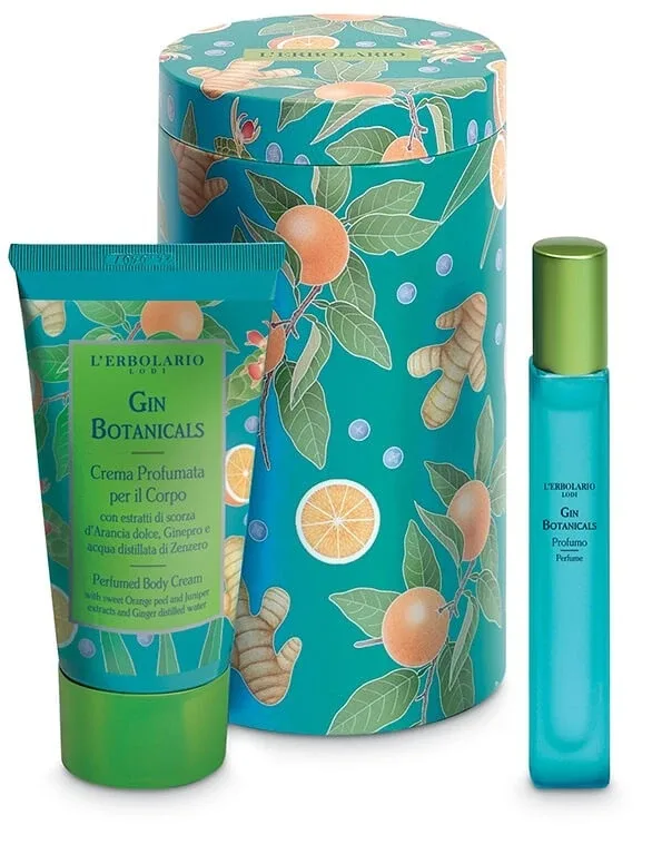 Set de cutii L'Erbolario cu parfum și cremă de corp Gin Botanicals — preț și oferte