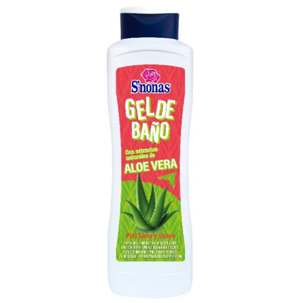 Gel de dus S Nonas Aloe Vera, Arom | 750 ml AROM SPANIA INFINITY — preț și oferte