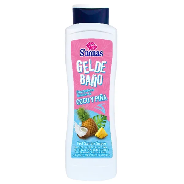 Gel de dus S Nonas Cocos si Ananas, Arom | 750 ml AROM SPANIA INFINITY — preț și oferte