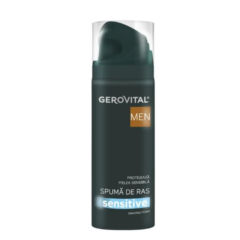 Spuma de ras Sensitive Men, 200 ml, Gerovital FARMEC — preț și oferte