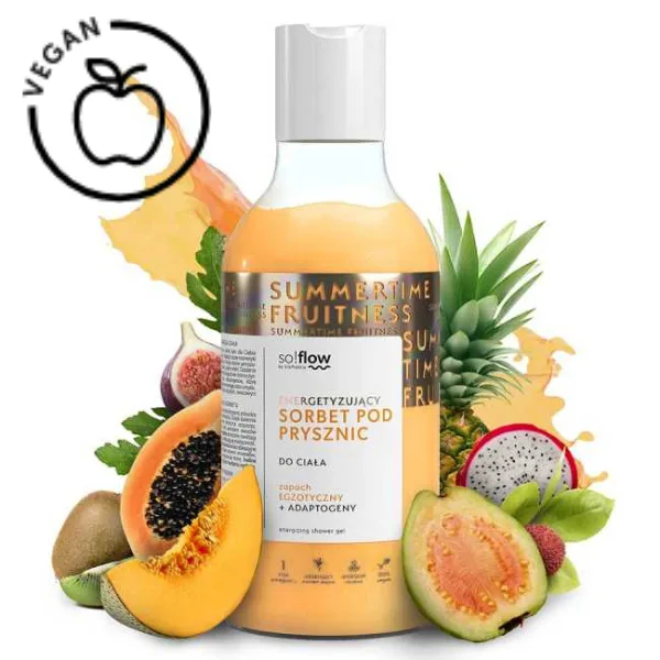 Gel de dus So!Flow Sorbet de Fructe Exotice, Green Pharmacy | 400 ml GREEN PHARMACY INFINITY — preț și oferte