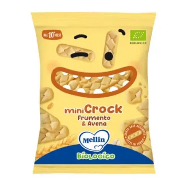 Mellin Minicrock Grâu și ovăz 30g 10 luni+ — preț și oferte