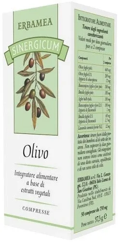 Erbamea Sinergicum Olivo 50 Tablete — preț și oferte