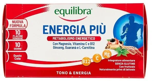 Equilibra Energia Più 10 flacoane - metabolism energetic — preț și oferte