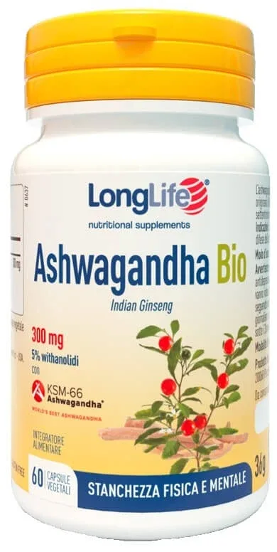 LONGLIFE ASHWAGANDHA BIO 5% — preț și oferte