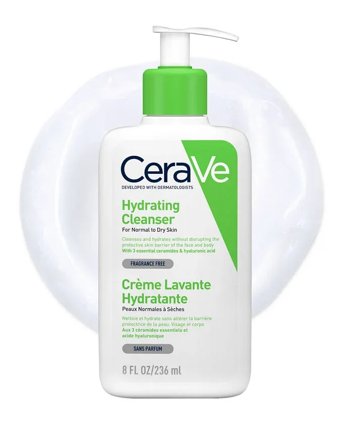 Gel de spalare hidratant pentru ten normal-uscat, CeraVe | 236 ml — preț și oferte