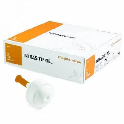Pansament pe bază de hidrogel amorf Intrasite pentru debridare necrotică Pachet cu aplicator Applipak 15g 10 bucăți — preț și oferte