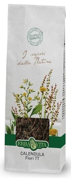 Flori de gălbenele tăiate ceai de plante 100g Erbavita — preț și oferte