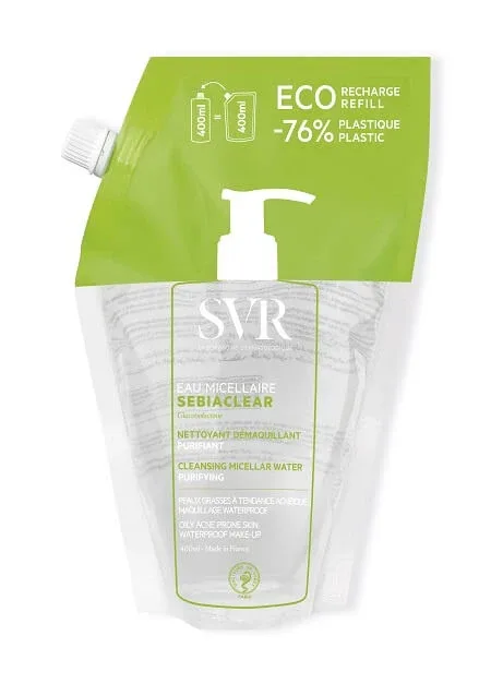 SVR Sebiaclear Eau Micellaire Refill 400ml SVR LABORATORIES — preț și oferte