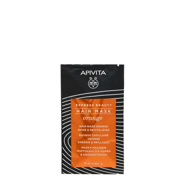 Apivita Mască de păr iluminantă Orange Express 20ml — preț și oferte
