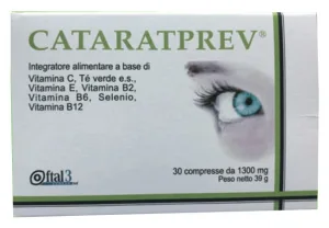 Cataratprev Oftal3 Italia 30 Tablete