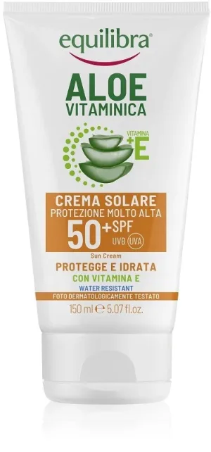 Equilibra Aloe cremă solară SPF 50+
