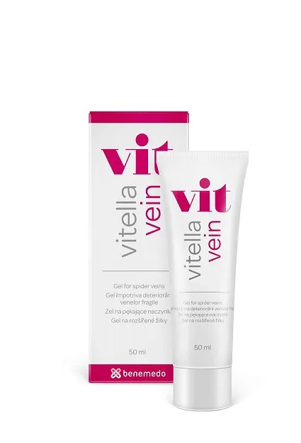 Gel impotriva deteriorarii venelor fragile Vitella Vein Vit, Benemedo | 50 ml — preț și oferte