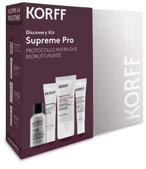Kit descoperire Korff Supreme Pro anti-îmbătrânire