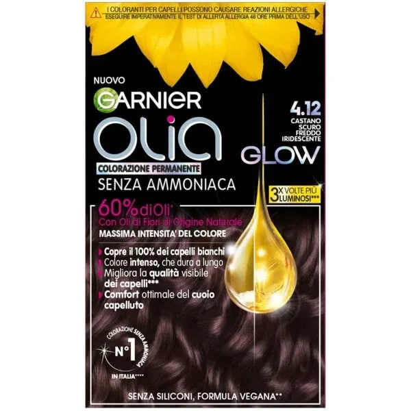 GARNIER OLIA CULOARE PERMANENTĂ 4.12 MARO ÎNCHIS RECE IRIDESCENT — preț și oferte