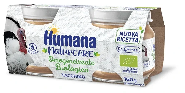 HUMANA OMOG CURCAN ORGANIC 2X80G — preț și oferte