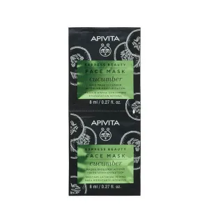 Apivita Mască de față cu hidratare intensă Castravete 2x8ml