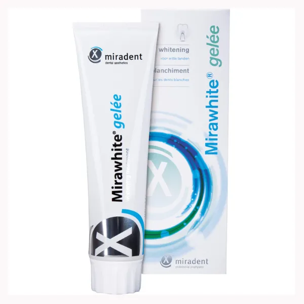 Gel pentru curatare intensa si dinti albi stralucitori MIRAWHITE GELEE, Miradent | 100 ml — preț și oferte