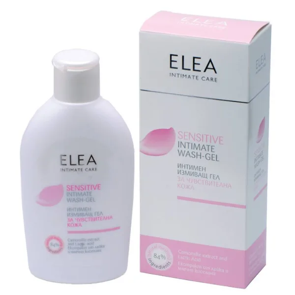 Gel pentru igiena intima musetel si acid lactic Sensitive, Elea | 250 ml SOLVEX COSMETICS INFINITY — preț și oferte