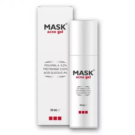Gel pentru tratamentul comedoanelor inchise si deschise Mask Acne Gel, Meditrina Pharmaceuticals | 30 ml SOLARTIUM GROUP — preț și oferte