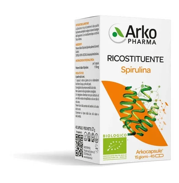 Spirulina Bio 45 Capsule Arkocapsule — preț și oferte