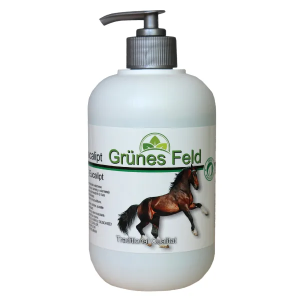 Gel Puterea Calului cu extract de eucalipt Grunes Feld, Elina Med | 500 ml ELINA MED INFINITY — preț și oferte