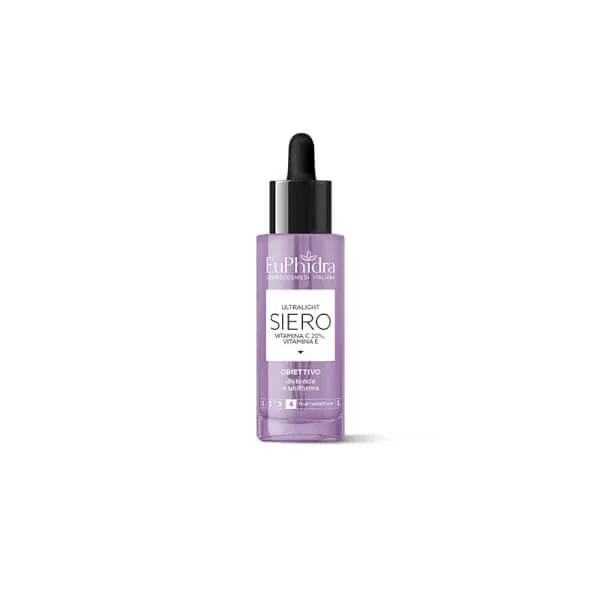 Euphidra Ultralight Serum cu vitamina C și E 30 ml — preț și oferte