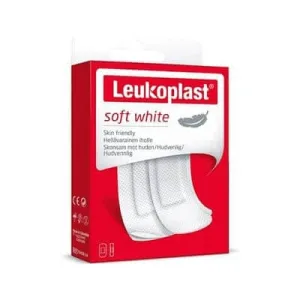 Leukoplast Soft White 20 bucăți asortate
