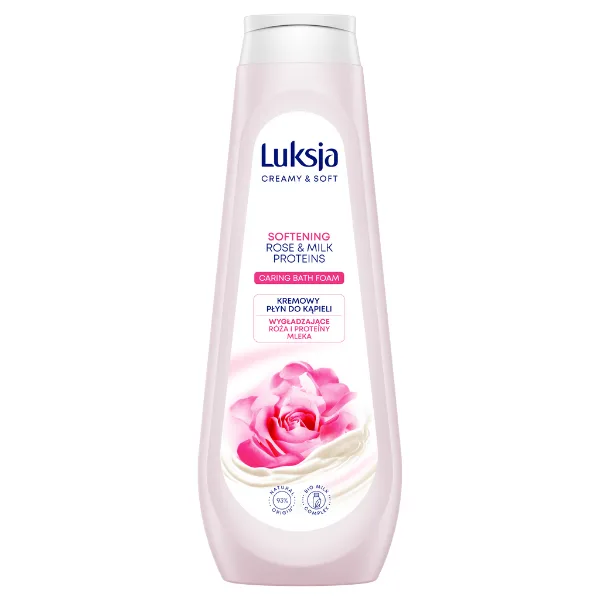 Gel spuma de baie CREAMY & SOFT Softening, Luksja | 900 ml LUKSJA INFINITY — preț și oferte