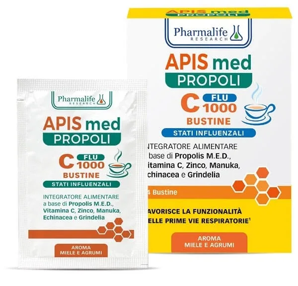 Apis med propolis C gripă 1000 14 plicuri — preț și oferte