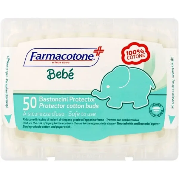 TAMPOANE DE BUMBAC PHARMACOTONE BABY 50PCS. — preț și oferte