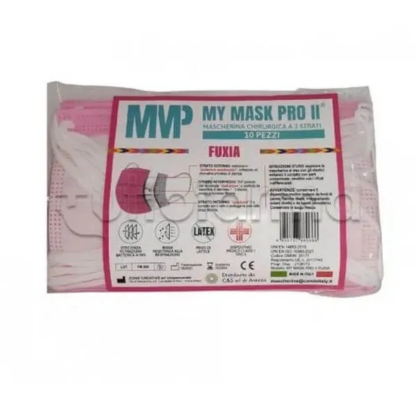 Mymask Pro Ii Chir Fuxia 10pcs — preț și oferte