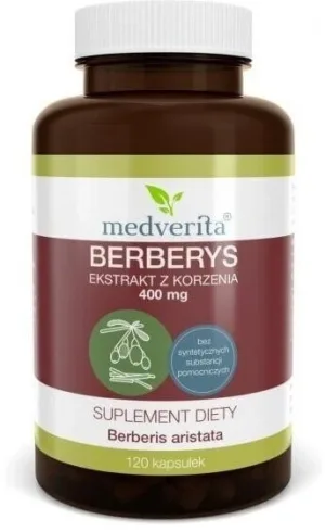 Medverita Berberis 400 mg 120 capsule