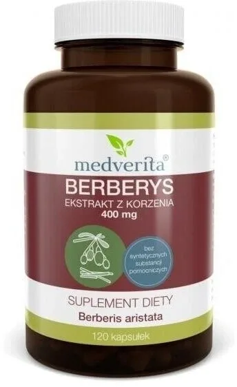 Medverita Berberis 400 mg 120 capsule — preț și oferte
