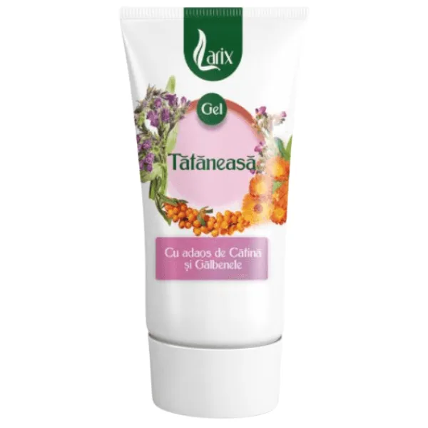 Gel Tataneasa cu Extract de Catina si Galbenele, Larix | 150 ml LARIX INFINITY — preț și oferte