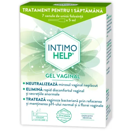 Gel vaginal Intimohelp, Zdrovit | 7 canule x 5 ml NP PHARMA — preț și oferte