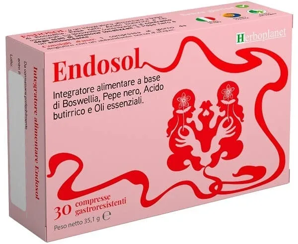 ENDOSOL 30 COMPRIMATE GASTROREZISTENTE — preț și oferte