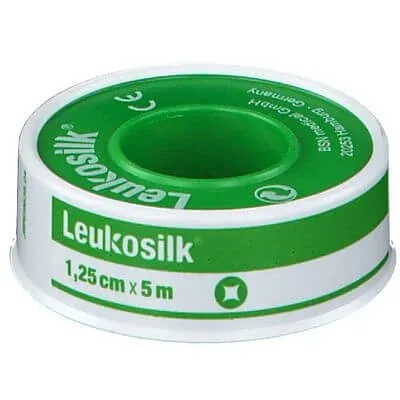 Leukosilk Hypoallergenic Plaster Reel Alb 1.25x500 cm — preț și oferte