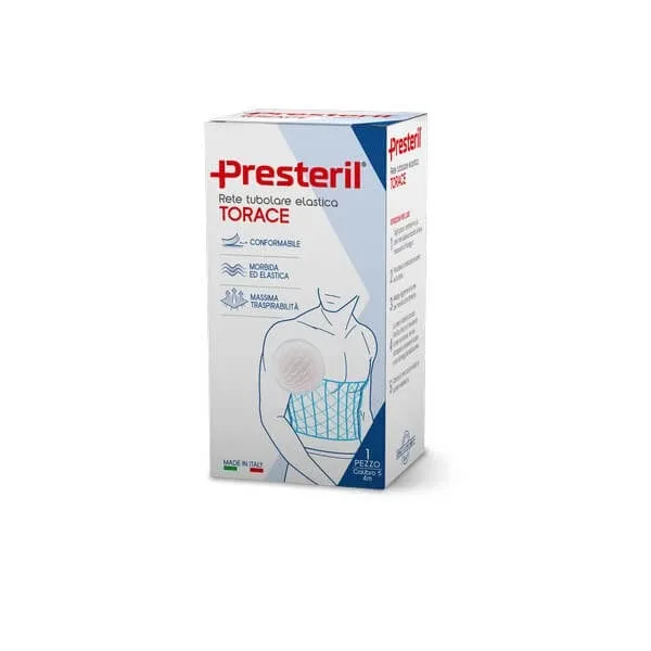 PRESTERIL Plasă tubulară elastică nr. 5 pentru piept 4 m teză — preț și oferte