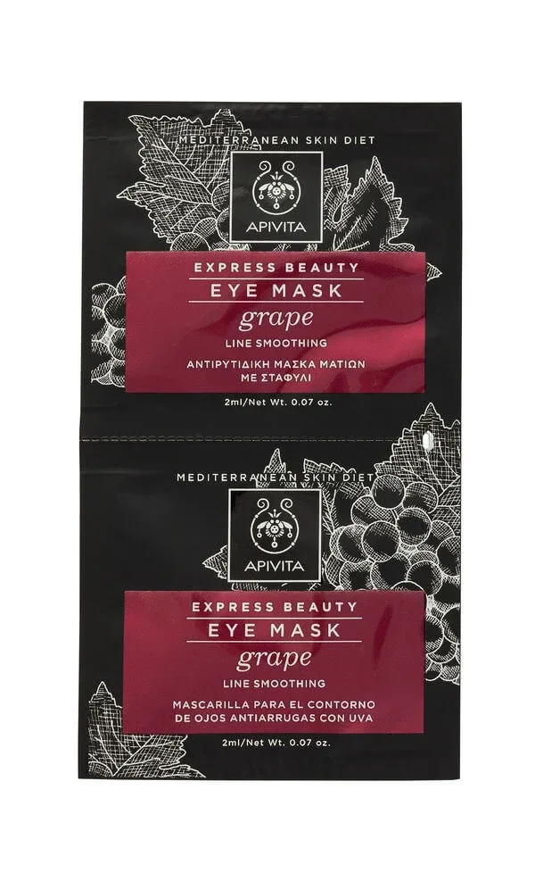 Apivita Anti-îmbătrânire Mască de ochi de ridicare cu struguri 2x2ml — preț și oferte