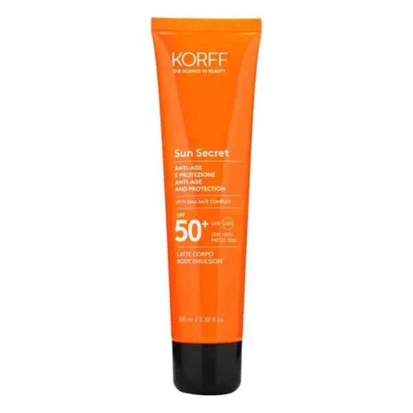 Korff Sun Secret Sun Protection/Anti-ageing Body Milk 100ml SPF50+ — preț și oferte
